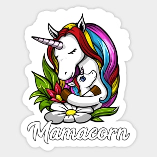 Mamacorn Unicorn Mom Sticker